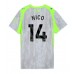 Manchester City Nico Gonzalez #14 Tredjedrakt Dame 2025-26 Korte ermer